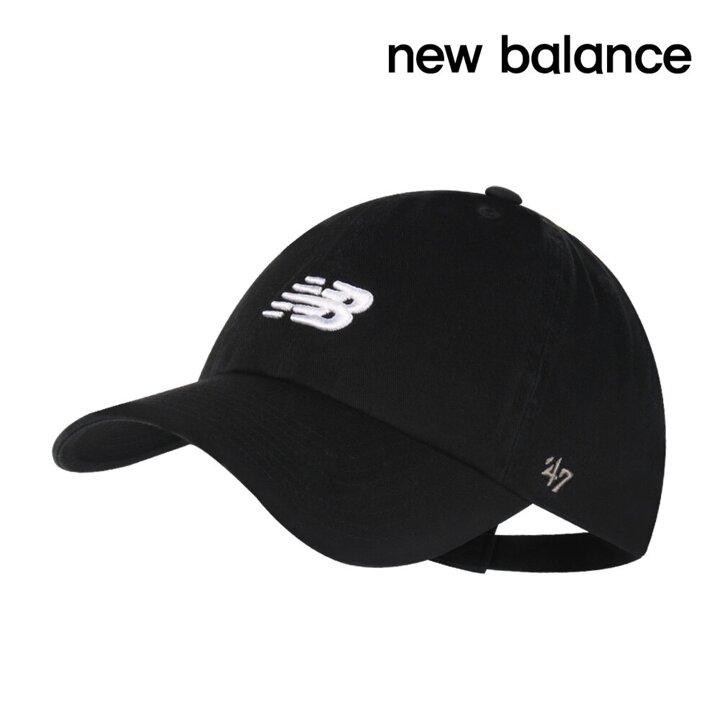 뉴발란스 모자 47 클린 업 캡 블랙 볼캡 LAH00151-BK