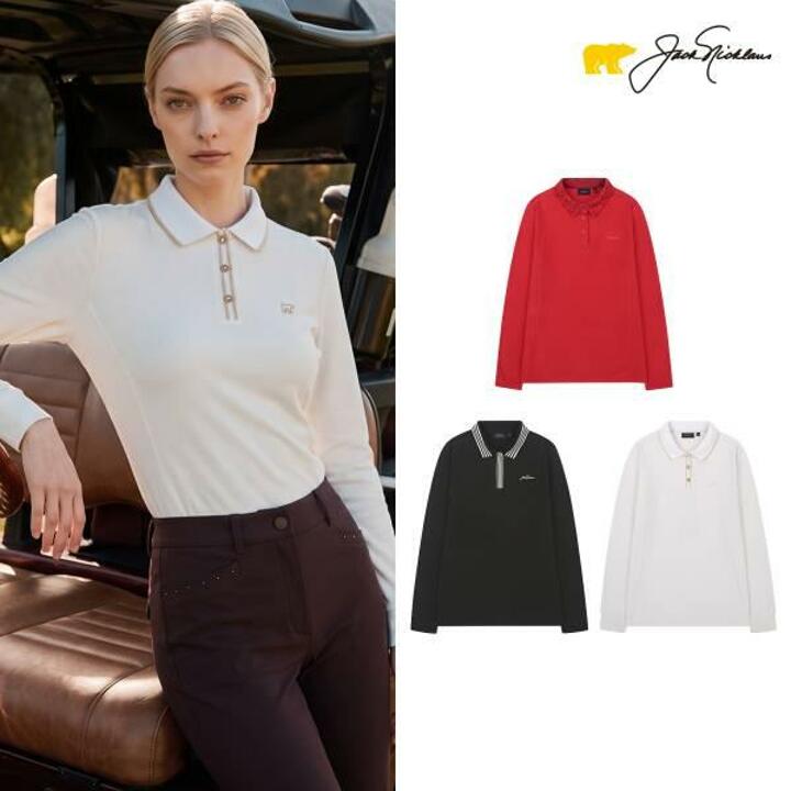 잭니클라우스 26FW 긴팔 카라티셔츠 3종 여성