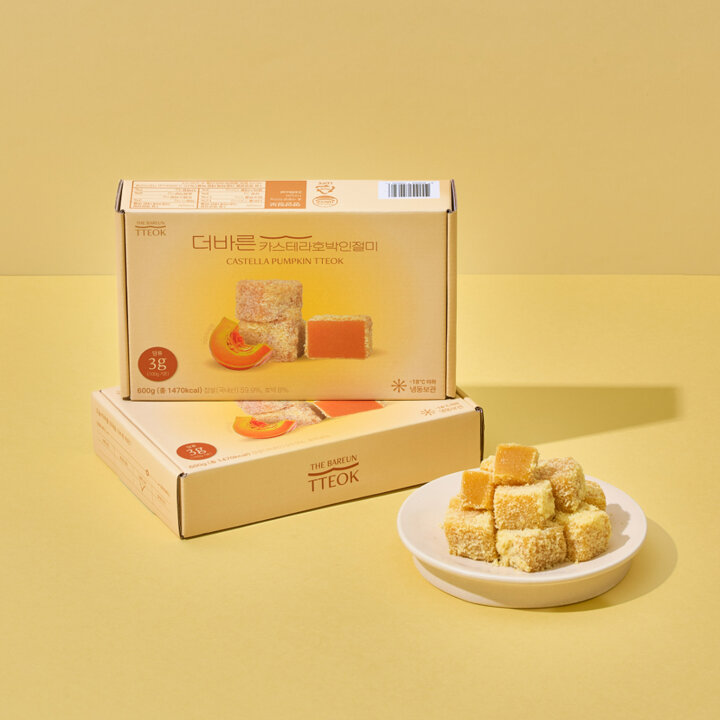 더바른 카스테라호박인절미 1box 떡 인절미