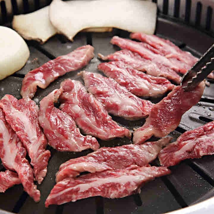 가성비 소모듬 호주 소갈비살200g+업진살200g+치마살200g+목등심200g+부채살200g+양파소스