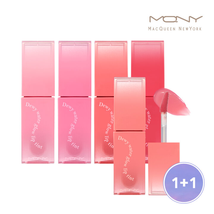 [1+1] 맥퀸뉴욕 듀이 립타투 틴트 /안지워지는 픽싱틴트 촉촉한 플럼퍼 9컬러 3.5g