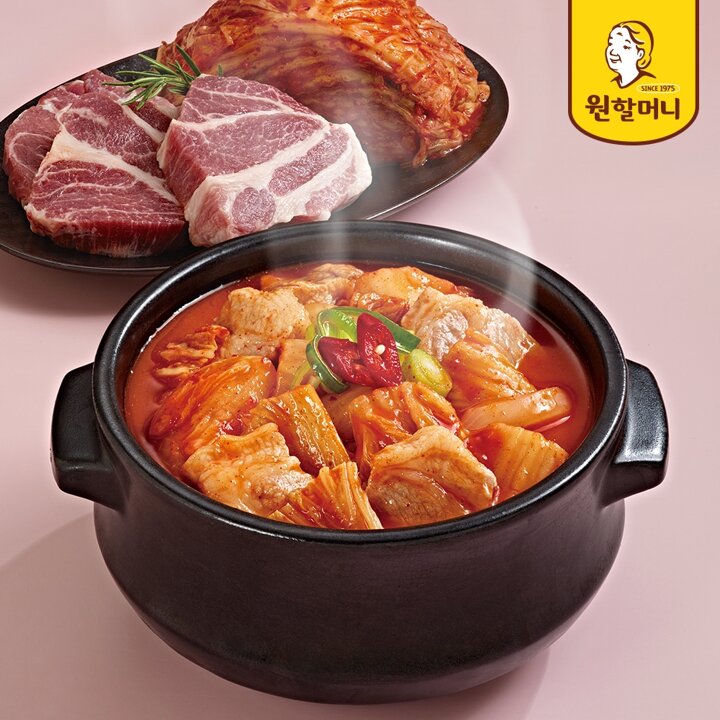 원할머니 부드러운 고기 듬뿍 김치찌개 500g 10팩