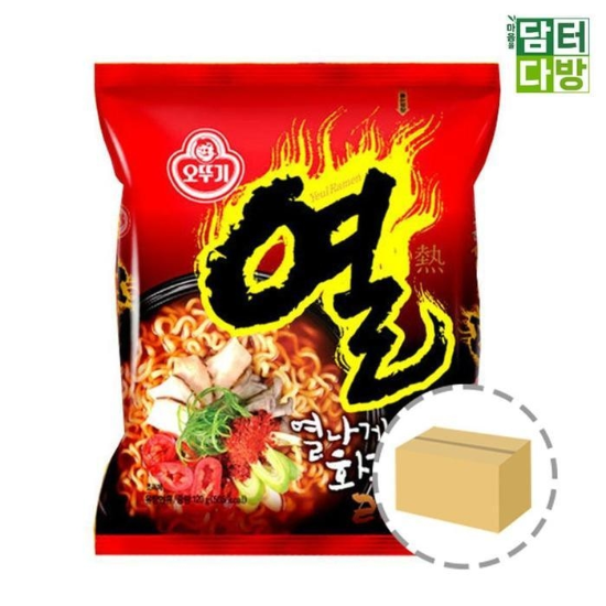 (주)셀러허브 오뚜기일라<b>열</b><b>라면</b>1BOX(<b>40</b>봉)대용량차박캠핑