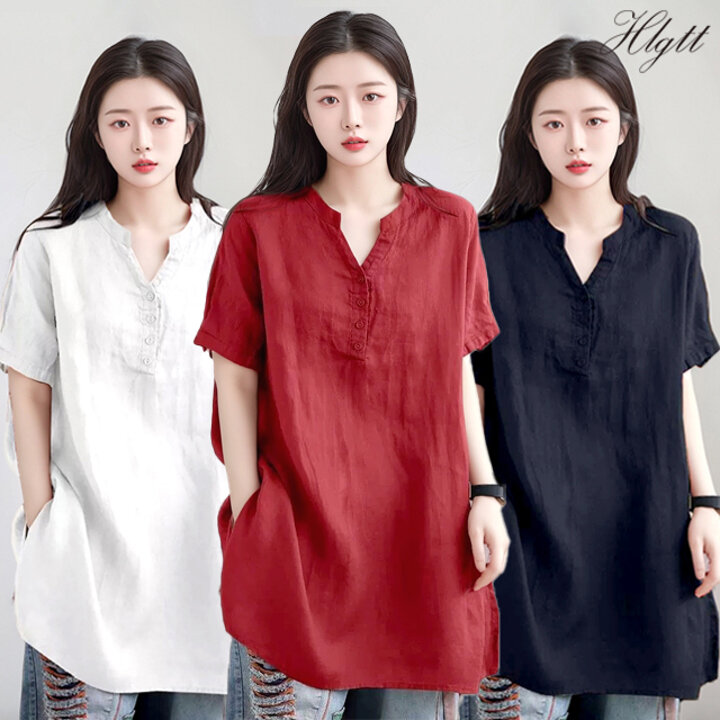 [헬리꽁땡]반오픈롱카라셔츠3종