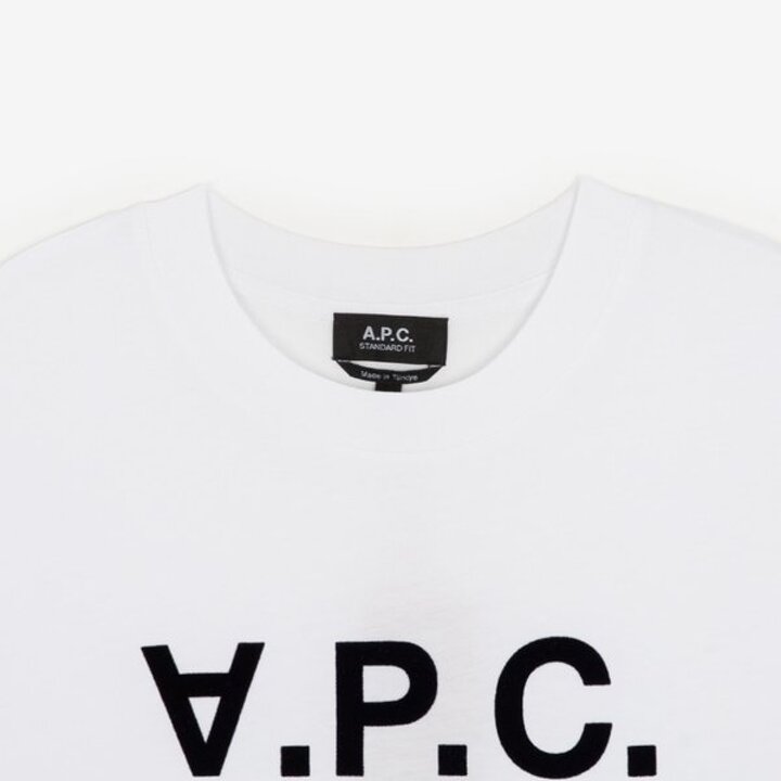 남성 VPC 로고 블랑/다크네이비 반팔티 COHBM M26384 TAE
