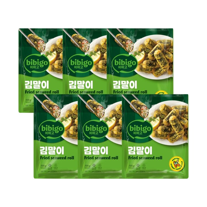 CJ 비비고 김말이500g x 6개
