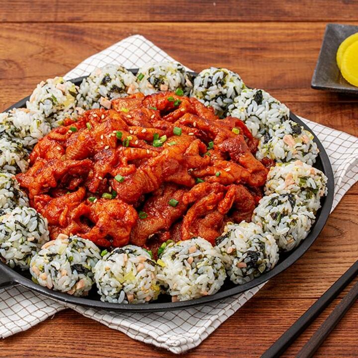렌지쿠캣 직화 무뼈닭발 160g x 3팩