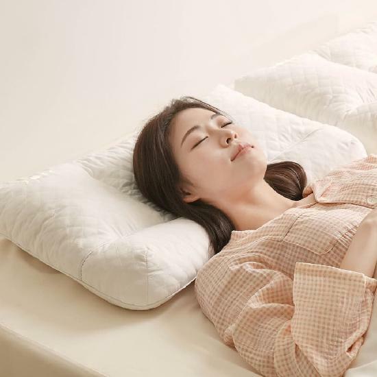 수면공감 우유베개 하이핏 라텍스 기능성경추베개