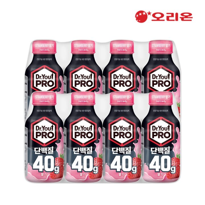 닥터유프로 단백질드링크 40g 딸기 (350ml) x 8개