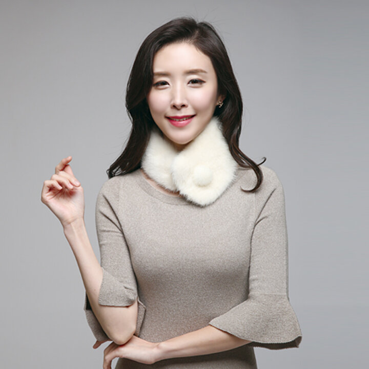 [노블밍크] p20 통밍크 머플러