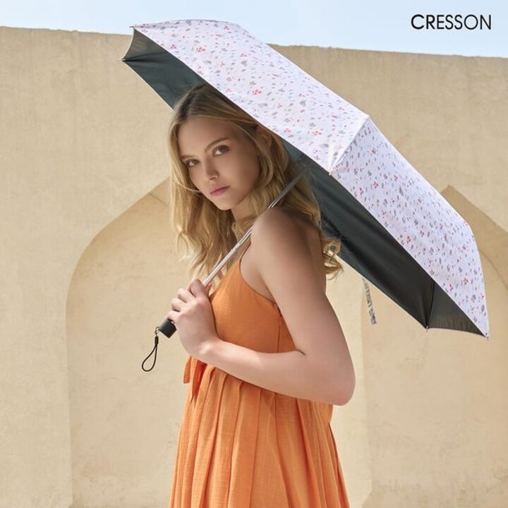 [하프클럽/크레송] 25SS 3단 슬림 양우산 C252BA02A 03  아이보리 
