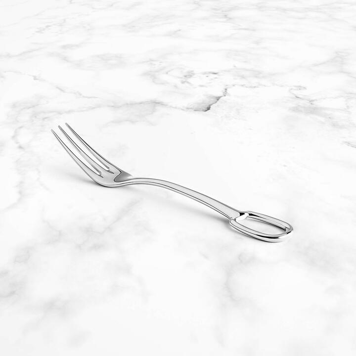 [트리니체] 에르메스 아뜰라쥬 실버 은도금 커트러리 디저트 포크