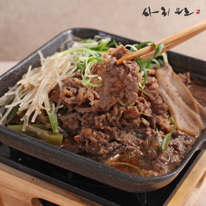 70년 전통의 사리원 소불고기 500g 4팩