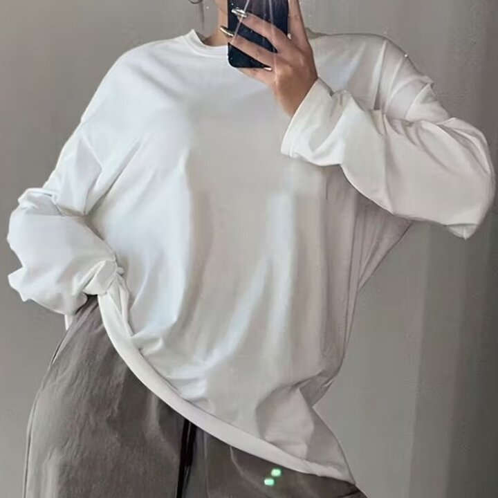 2+1 벨라도나 여성 간절기 데일리 무지 긴팔면티셔츠 이너티 2컬러 66-99 BLDN2603TL(U)