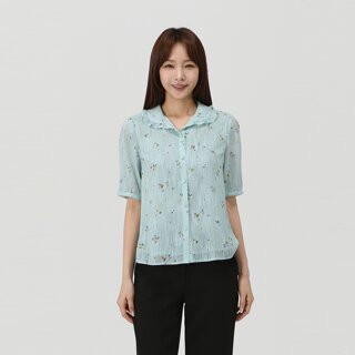 [PAT] 셔링 오픈카라 블라우스_1K42501