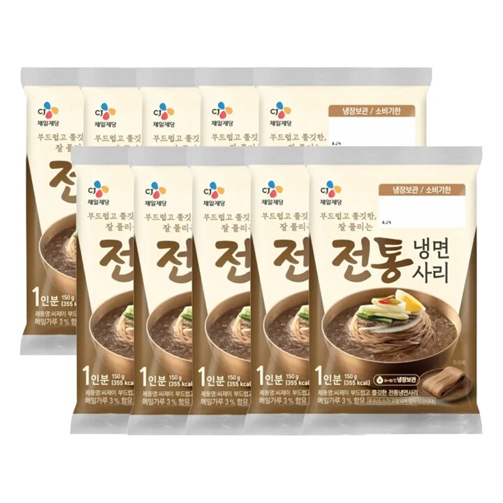 CJ 전통냉면사리 150g x10개
