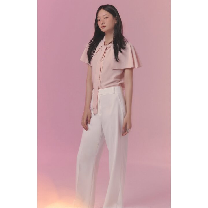(대전신세계)[라인어디션]히든버튼 와이드 슬랙스 NWSLPF0100