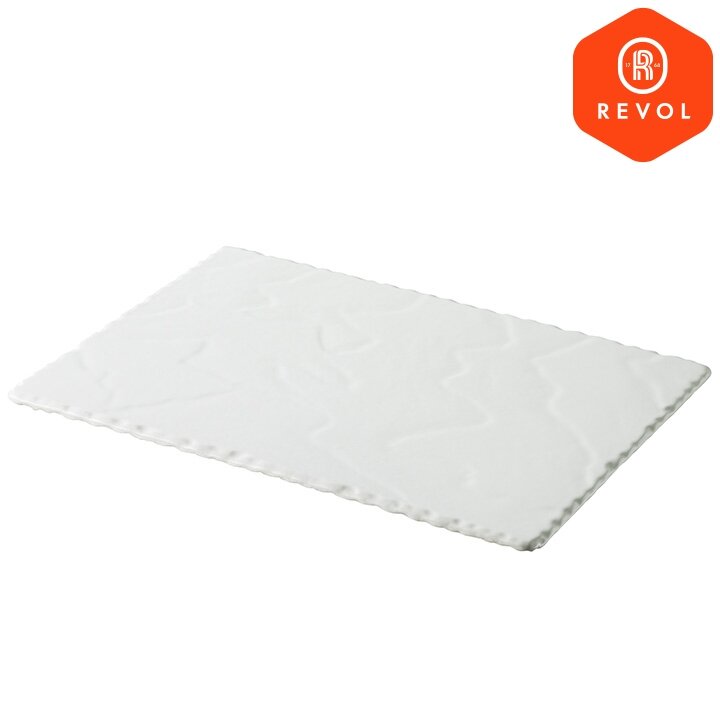 [레볼] 베솔트 사각접시 30x20cm (화이트)
