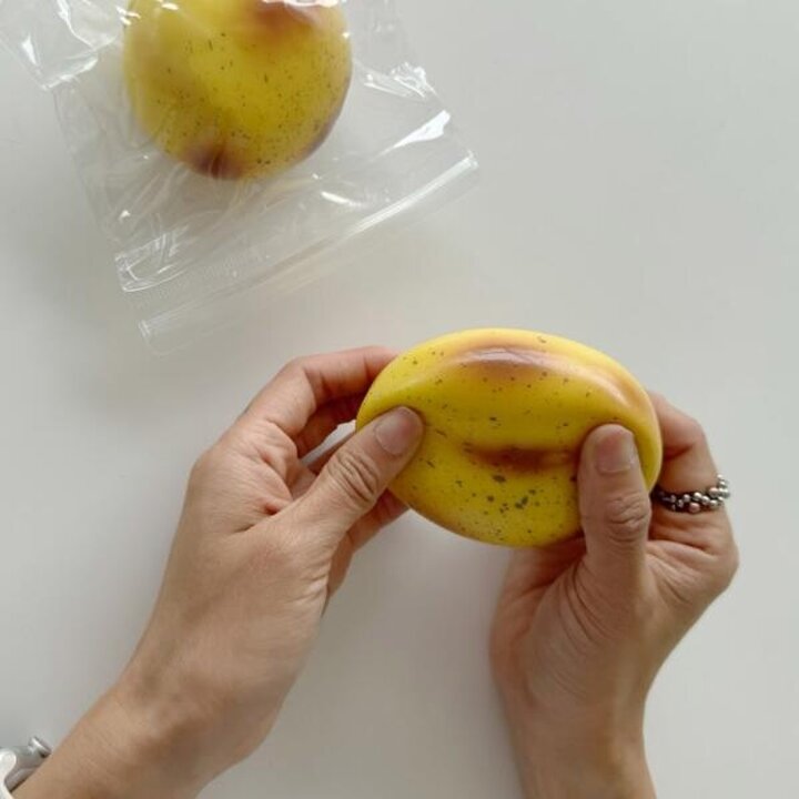 아트박스/필레오 쫀득 감자 빵 스퀴시 말랑이 슬랑이 힐링 장난감