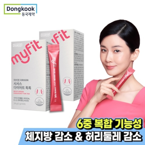 [동국제약] 마이핏 시서스 다이어트 톡톡 분말 14포 2박스