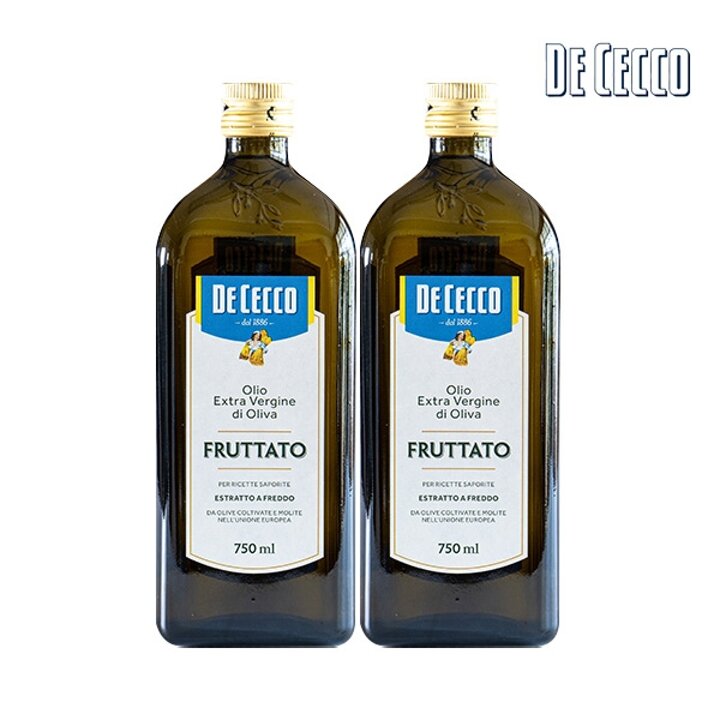 [보라티알] 데체코 플루타토 엑스트라버진 올리브오일 750ml x 2병