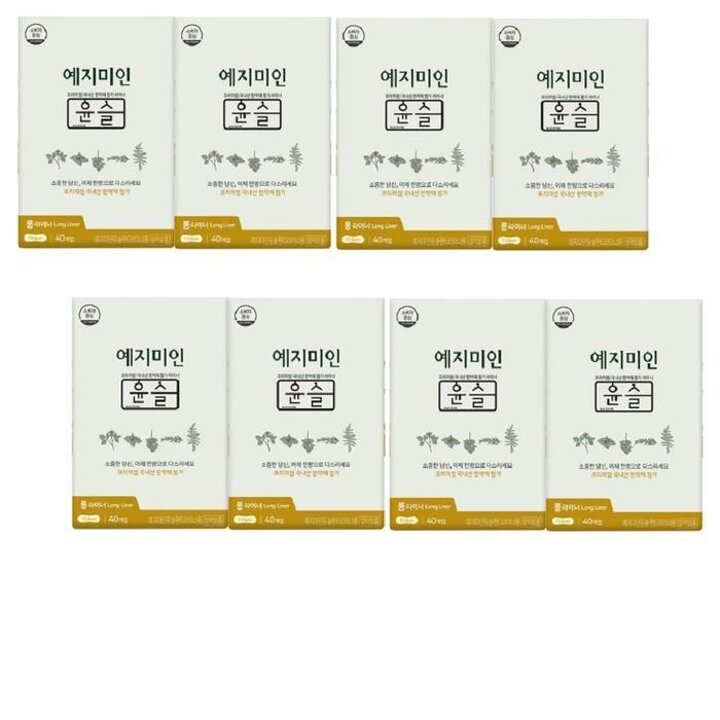 [예지미인]예지미인윤슬팬티라이너롱40개x8팩