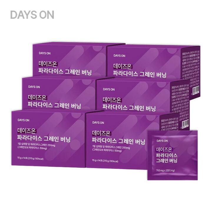 (핫신상) 데이즈온 파라다이스 그레인 버닝 6박스 (12주분)