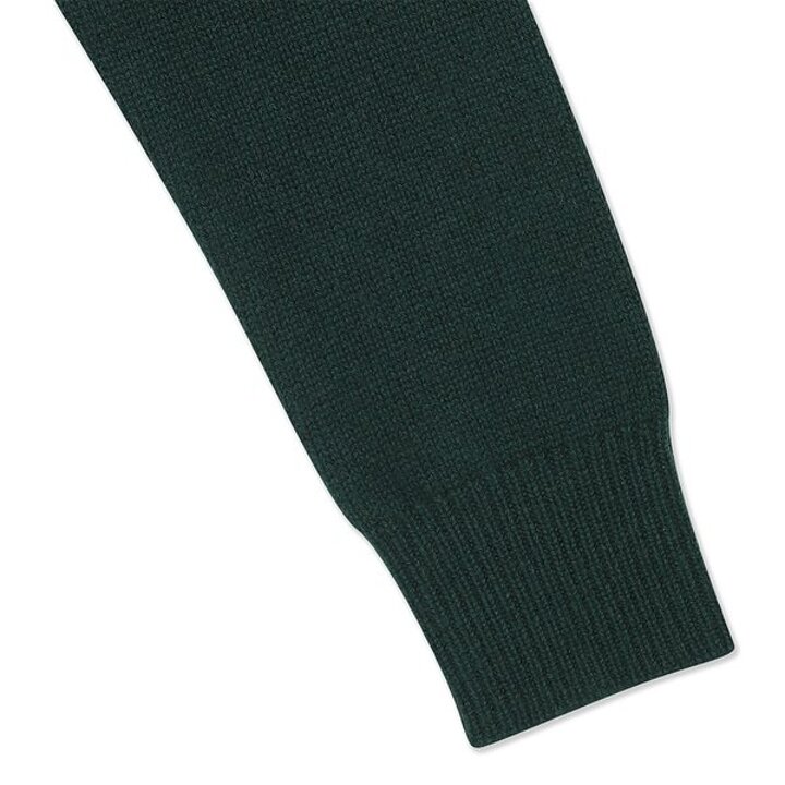 (신세계센텀점)캐시미어 케이블 베이직 크루넥 풀오버 (ZFKKCN103C-GREEN)