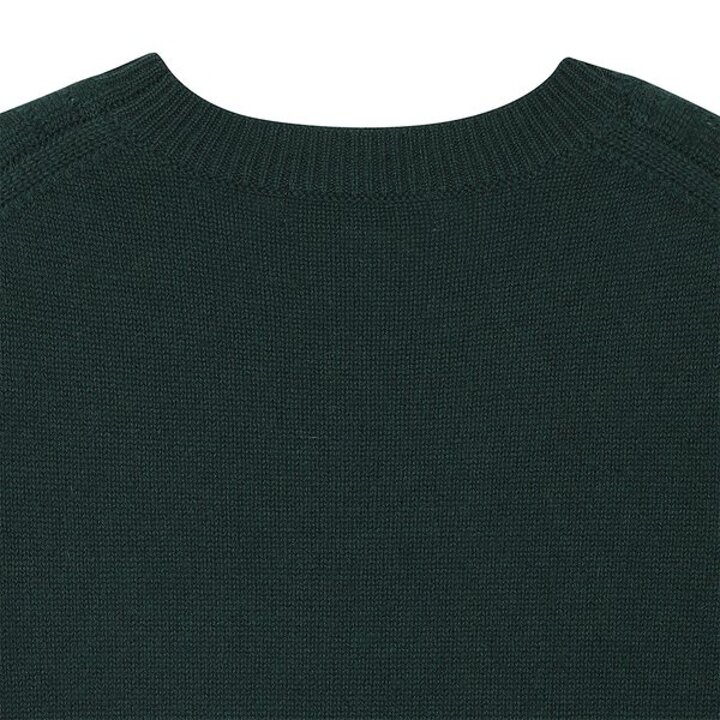 (신세계센텀점)캐시미어 케이블 베이직 크루넥 풀오버 (ZFKKCN103C-GREEN)