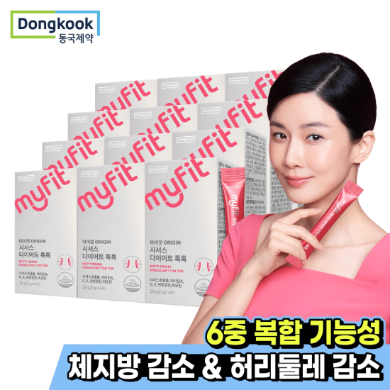 [동국제약] 마이핏 시서스 다이어트 톡톡 분말 14포 12박스