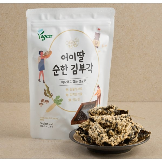 하우스오브신세계 청담_주식회사 푼타컴퍼니(1031_0024910058) (하우스오브신세계 청담)순한김부각 50g (5개입)