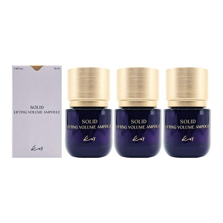 [최신상] KOY 코이 고현정 솔리드 리프팅 볼륨 단백질 앰플 35ml 3개