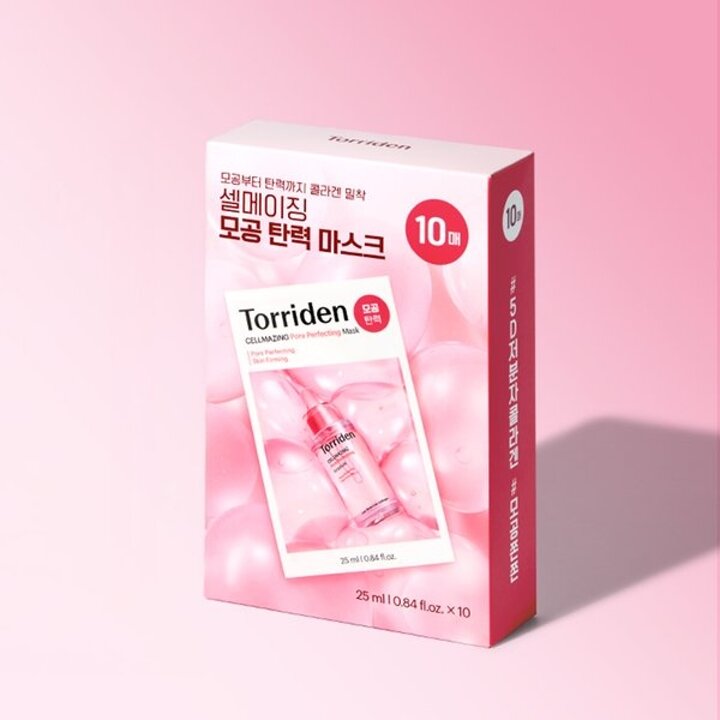 [PDRN] 셀메이징 저분자 콜라겐 모공 탄력 마스크(10매)
