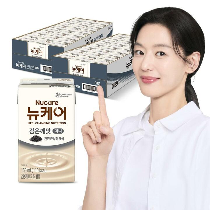 [대상웰라이프]뉴케어 미니 고소한 검은깨 (150mlx24팩), 2박스