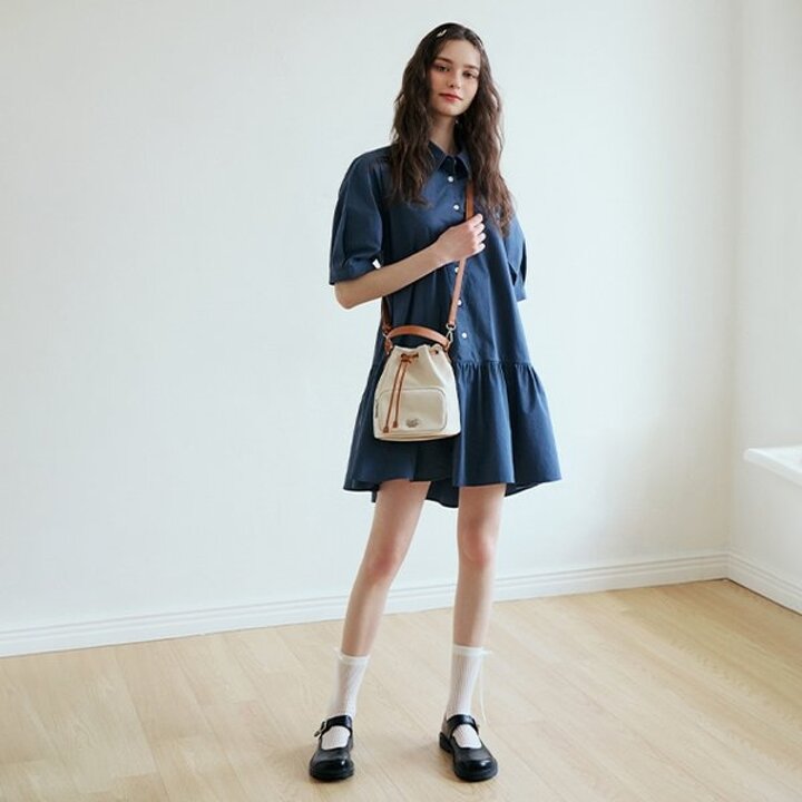 (신세계마산점)CLASSIC CANVAS BUCKET BAG AR7AB440