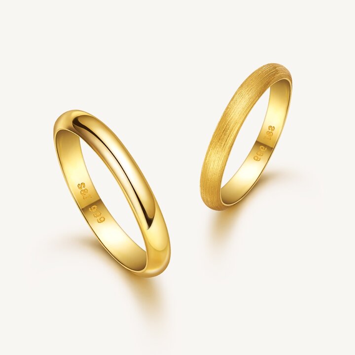 [수앤진골드] 베이직 라운드 반지 24K 순금 3.75g