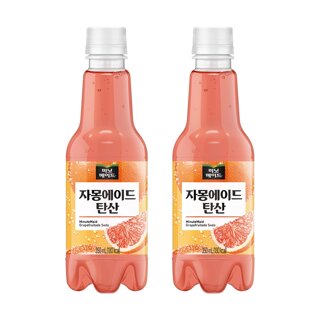 [본사직영] 미닛메이드 자몽에이드 탄산 350PET 4X6