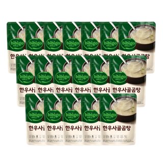 CJ제일제당 비비고 한우사골곰탕500g x18개