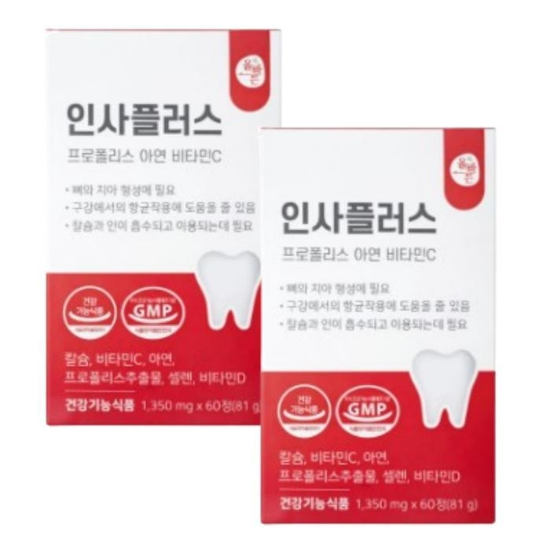 51638829-[단비] 올바른 인사플러스 60정 x 2개