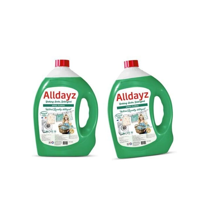 올데이즈대용량세탁중성액체세제플로랄향2.5L4개/실내건조