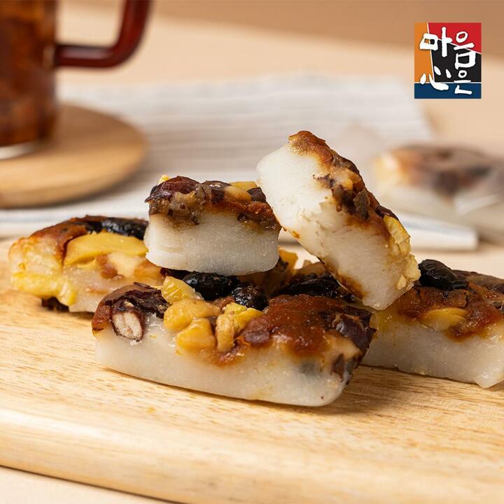 [마음심은] 수제 영양찰떡 400g 1+1 (20개입) 식사대용 건강간식 영양떡 찰떡 콩떡 찹쌀떡