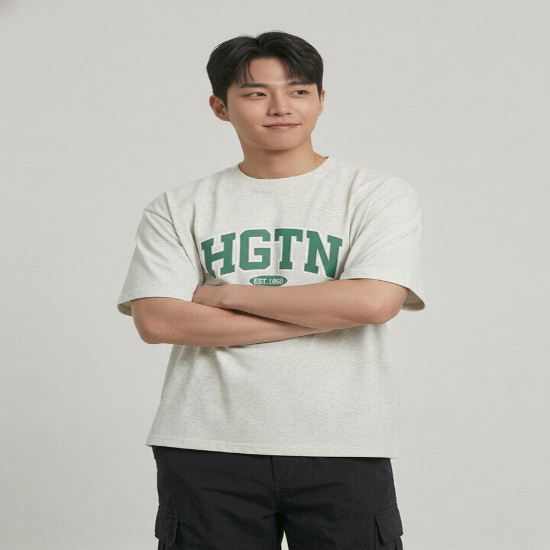 [행텐]공용 HGTN 레터링 반팔 티셔츠101(10570-031-414-31)