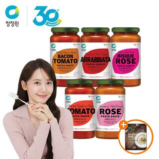 청정원 스파게티소스 600g 5종 4개 골라담기+(증정)양송이수프2개 