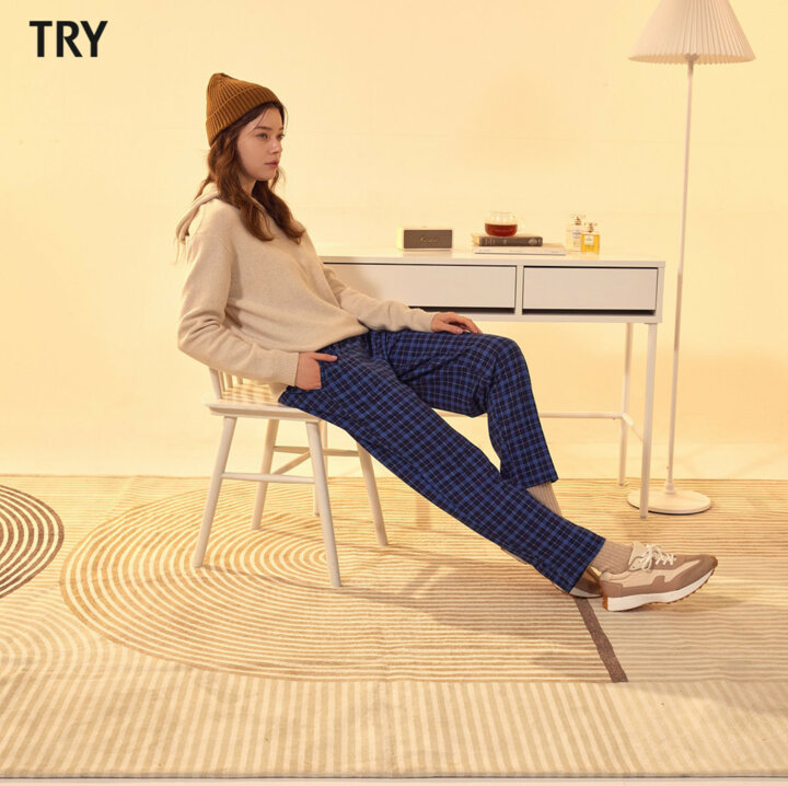 TRY 피치기모 파자마 팬츠 3종(여성)