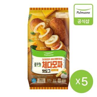 풀무원 체다모짜핫도그4입X5봉(총20입)