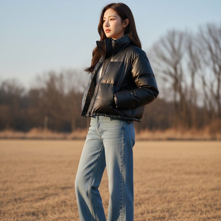 KARRA (77까지)라이크레더볼륨패딩_A4W0146