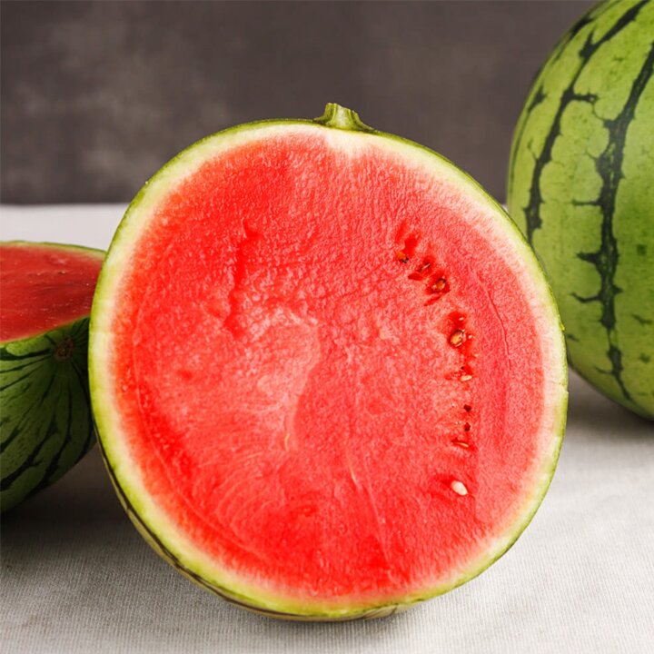 [산해직송] 논산 꿀단지 수박 고당도 꿀수박 6-7kg