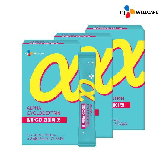 [G][CJ공식] 알파CD 원데이 컷 14포 3박스
