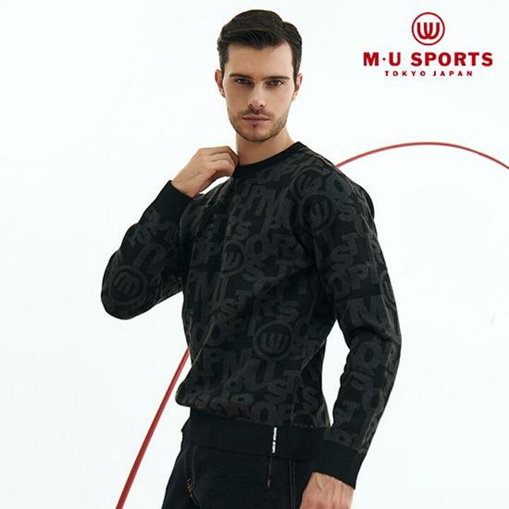 [MU SPORTS] 엠유스포츠 25FW 남성 울 블랜드 니트 2종