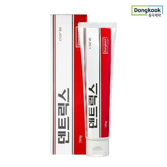 [동국제약] 덴트릭스 오리지널 치약 에티즘 함유 150g 1개